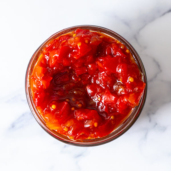 Sweet Red Pepper Relish - Fourth Creek Foods